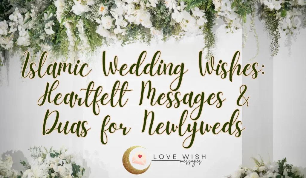 Islamic Wedding Wishes Heartfelt Messages & Duas for Newlyweds