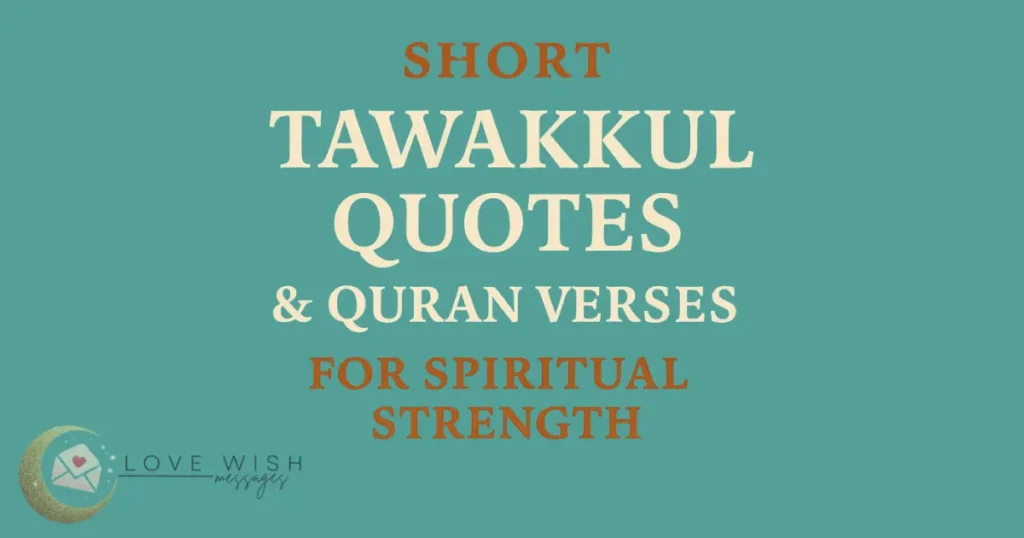 Tawakkul – My reminder in every storm.